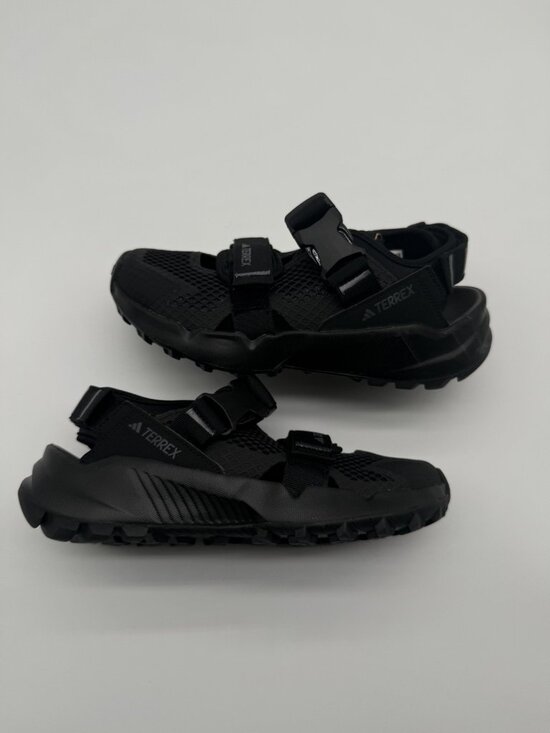 New Adidas Terrex Hydroterra A Sandals Men\'s Size 7 Black Trail Hiking IF7596